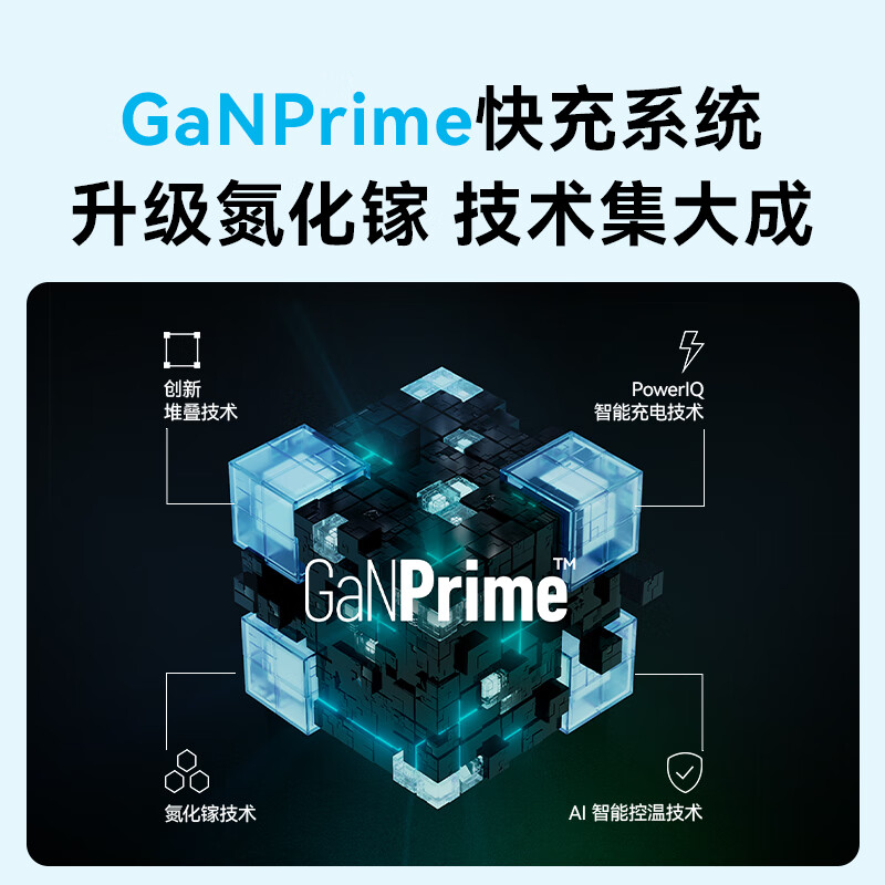 安克(anker) 67W充电器氮化镓三口快充 A2669高清大图