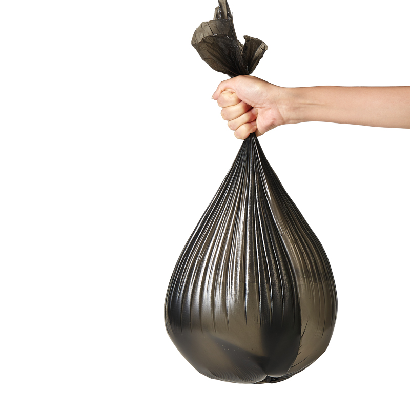 齐心 L229垃圾袋45*55cm 30个/卷 黑高清大图