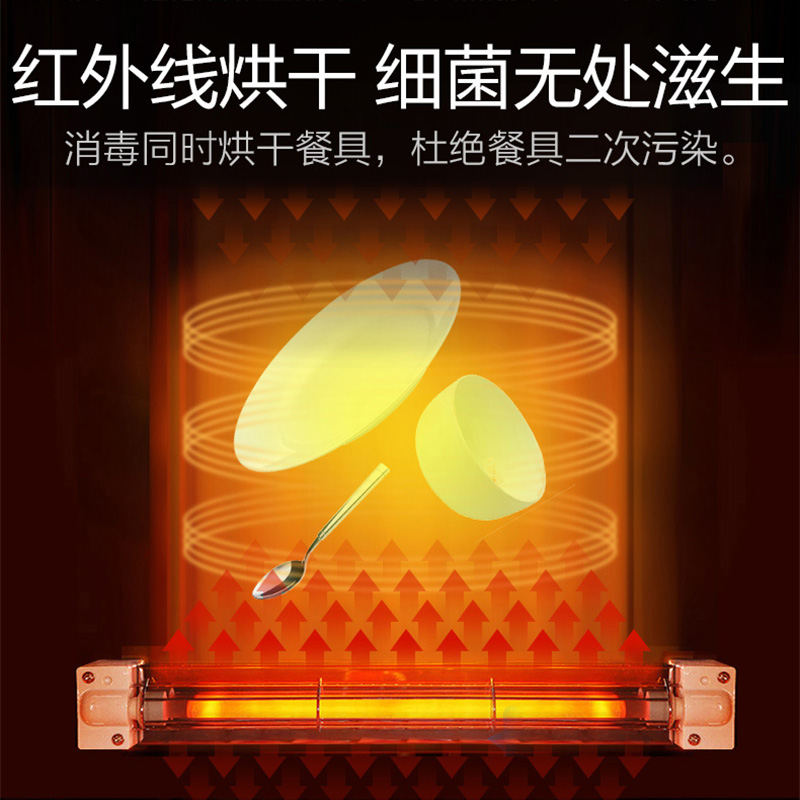 康宝(Canbo) 570L保洁柜商用大容量 双开门不锈钢立式 饭店酒店 多功能食具干燥保洁柜GPR700A-2高清大图