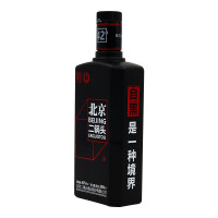 永丰牌北京二锅头 永丰二锅头黑瓶 自黑二锅头42度清香型白酒 红标500ml *9瓶整箱装