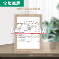 23/6/28通知下架全友家居简约现代 卧室家具组合 青少年学习桌电脑桌 书桌架家居组合 106207