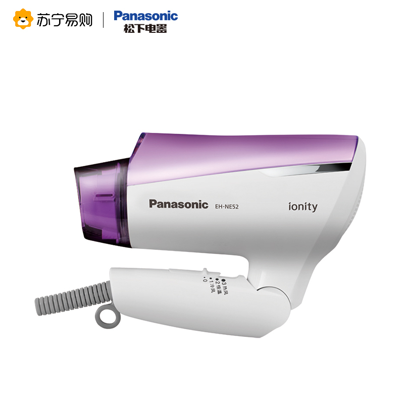 松下(Panasonic)负离子电吹风机EH-NE52-V405家用大功率恒温不伤发可折叠吹风机高清大图