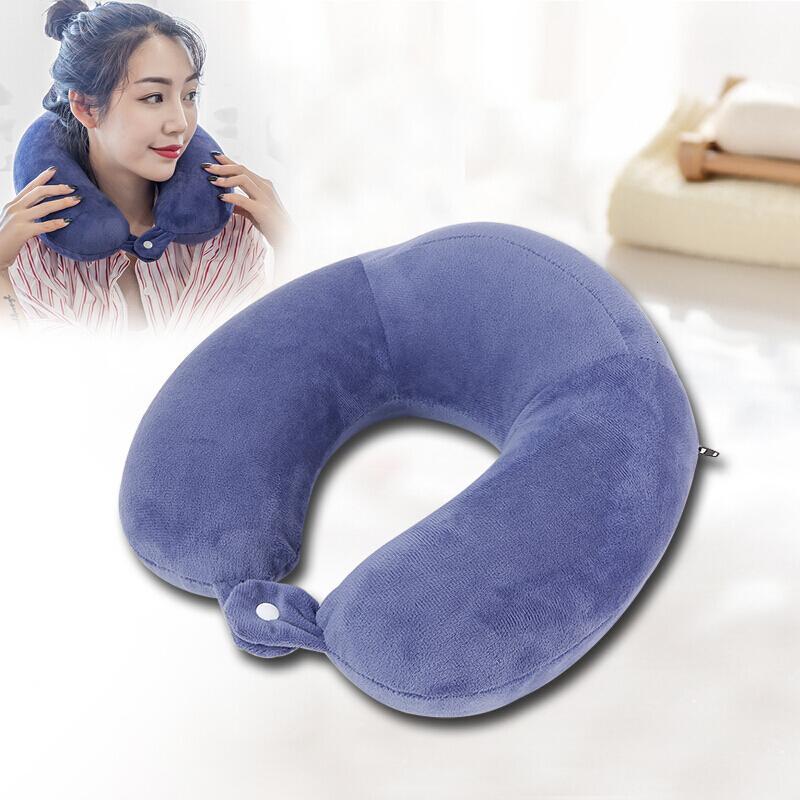u型枕头护颈枕汽车旅行枕头护脖子记忆棉头枕颈椎枕学生u形午睡枕