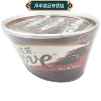 德芙（Dove ）香浓黑巧克力252g 桶装 休闲零食 办公室零嘴