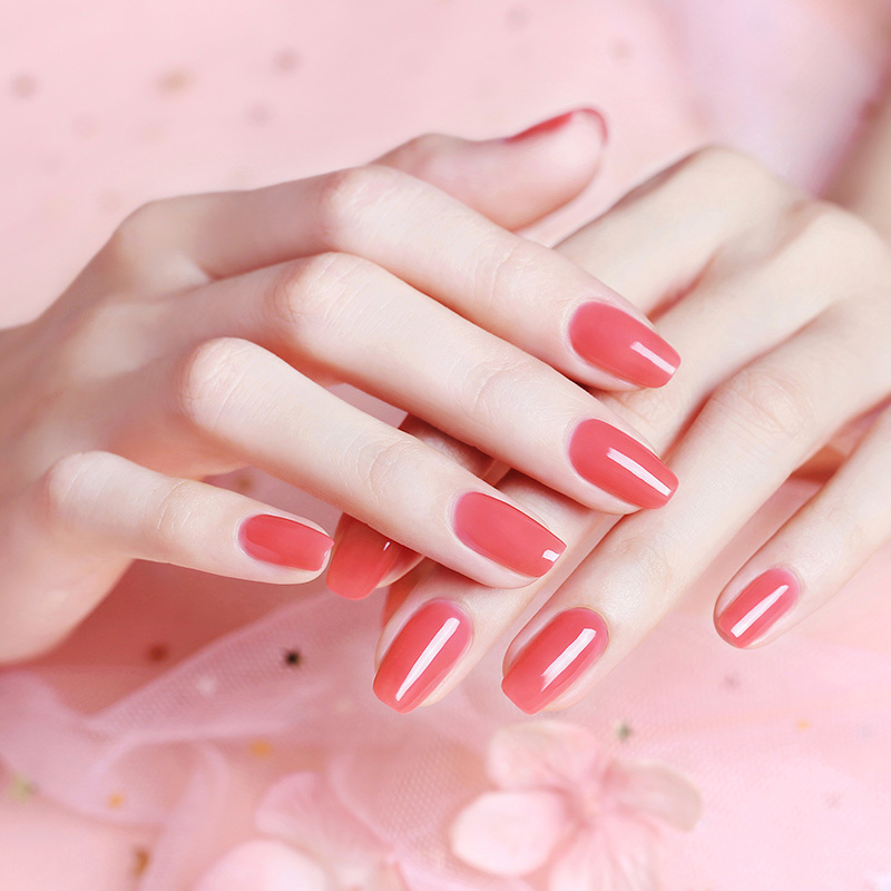 misscandy健康美甲可撕拉指甲油手撕环保持久透粉色指甲油显白萌新半