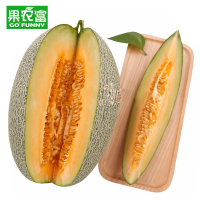 果农富 西州蜜哈密瓜 4-5斤 约1-2个 网纹瓜香瓜甜瓜蜜瓜新鲜水果