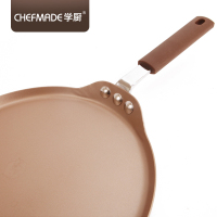 学厨CHEFMADE 烘焙工具不粘煎锅平底锅 班戟盘煎盘不糊煎蛋皮班戟皮蛋糕皮面皮电磁炉通用厨房工具 WK9115