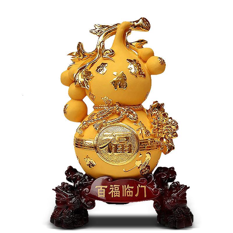 美帮汇葫芦摆件大号家居客厅酒柜创意装饰品工艺品摆件高清大图