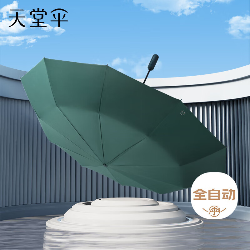 天堂伞31188E致远安全自动开收晴雨伞高清大图