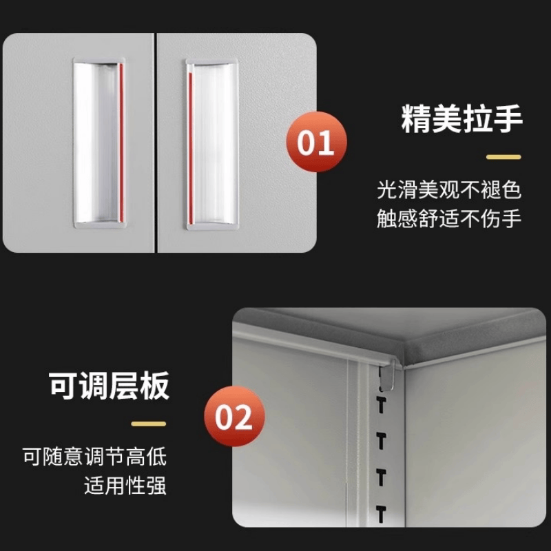 鑫木樽通体密码钥匙柜1400位台高清大图