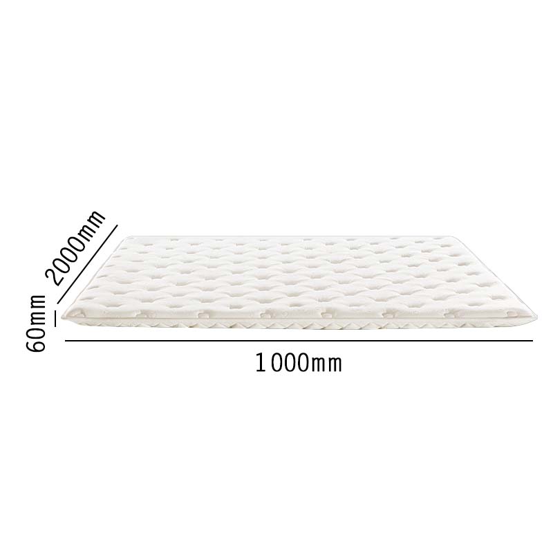 阿拉贡压缩卷包席梦思床垫独立弹簧天然乳胶超软折叠[天然乳胶3cm-不含弹簧]乳胶垫层/厚约6cm高清大图