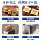 东菱(Donlim)DL-1405烤面包片家用料理早餐机 2片宿舍小功率多士炉烤吐司神器 7档烘烤百搭墨灰色