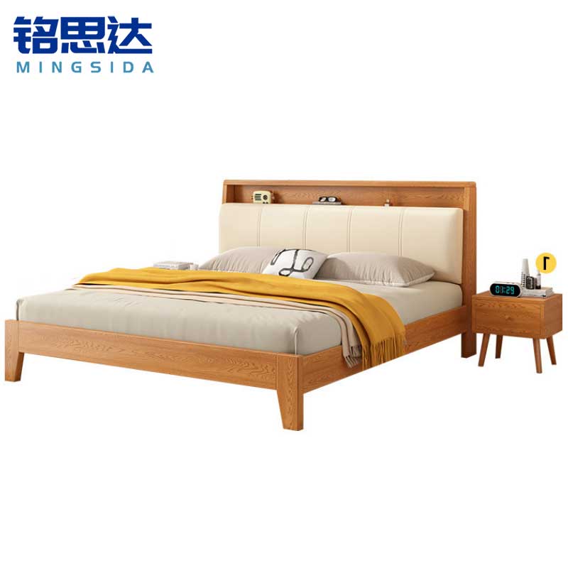 铭 思 达实木床.高清大图