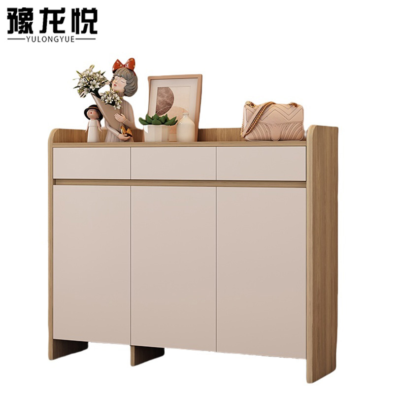豫龙悦木质鞋柜高清大图