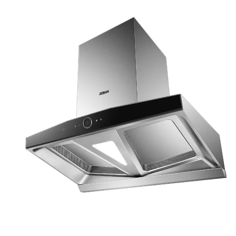 老板油烟机cxw2608232s双腔大吸力免拆洗油烟机