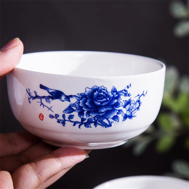 青花瓷碗筷套装