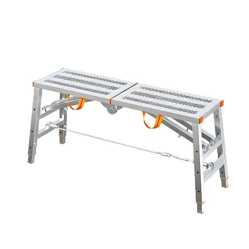 晨以橙 折叠马凳脚手架 140*40*70cm 个高清大图