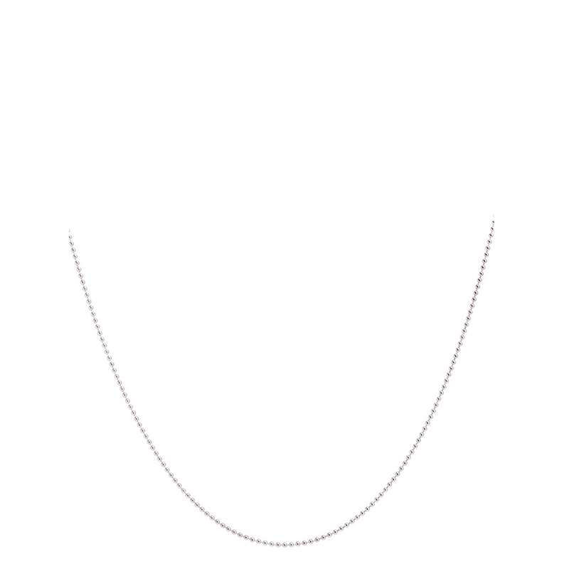 【直营】TIFFANY&CO.蒂芙尼 925银 欧美风格 女士时尚潮款简约圆珠项链 锁骨链 送恋人