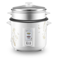 荣事达6l升电饭煲饭锅家用正品机械普通老式5-6-7-8-9-10人RZ-60B 白色