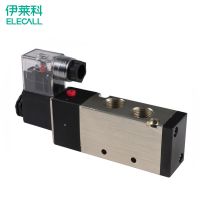 4V310-10气动电磁阀 二位五通换向阀气阀 AC220V 单只装