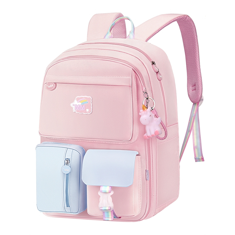 新款书包小学生智扣女童一三六年级公主女孩轻便儿童护脊减负双肩包