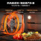 美的(Midea)家用台式蒸烤箱S1-PS2001多功能蒸烤一体烘焙发酵 热风烘烤 自清洁系统 20L电烤箱