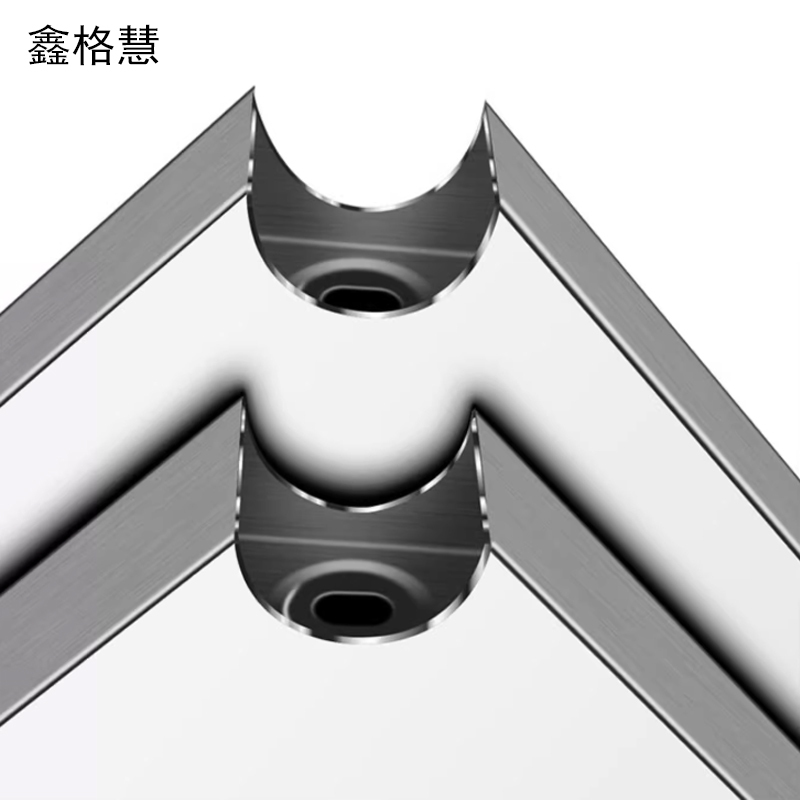鑫格慧 置物架货架厨房收纳不锈钢储物 150*40*120cm 个