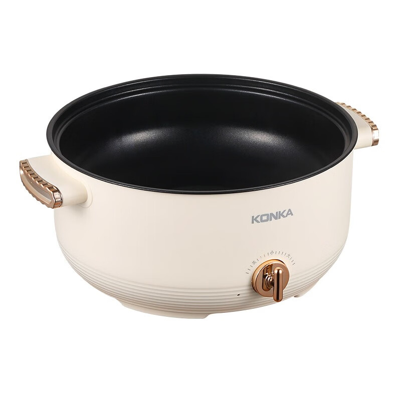 康佳智能电火锅KDHG-4006-M 1000W 4L快速加热带蒸笼易拆洗高清大图
