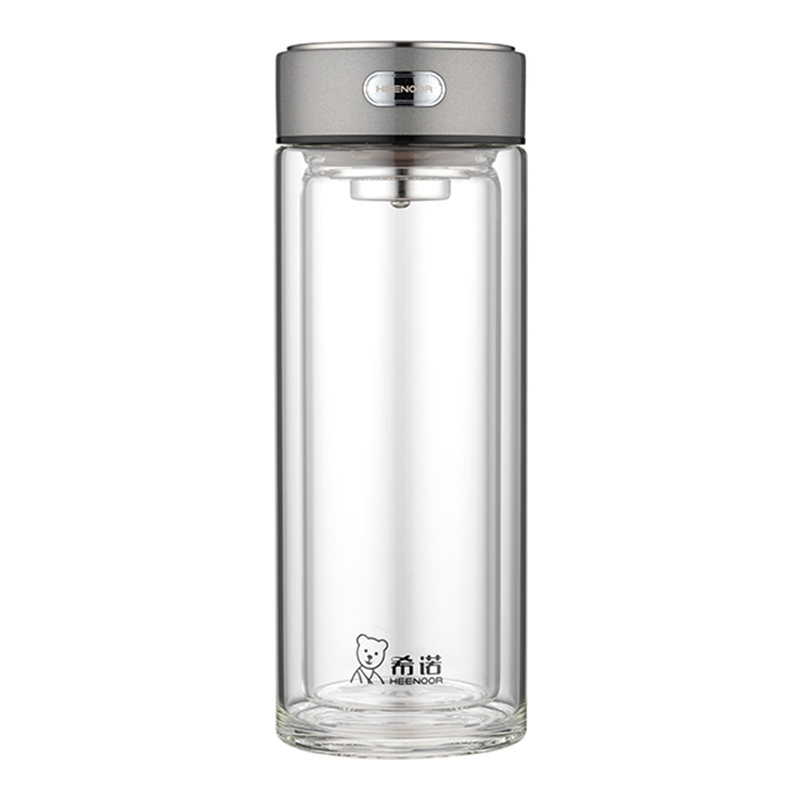 希诺 双层玻璃杯340mL XN-L616/个高清大图