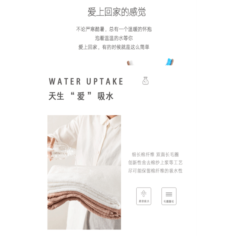 永亮毛巾舒雅面巾(颜色随机)6235(34*76)图片