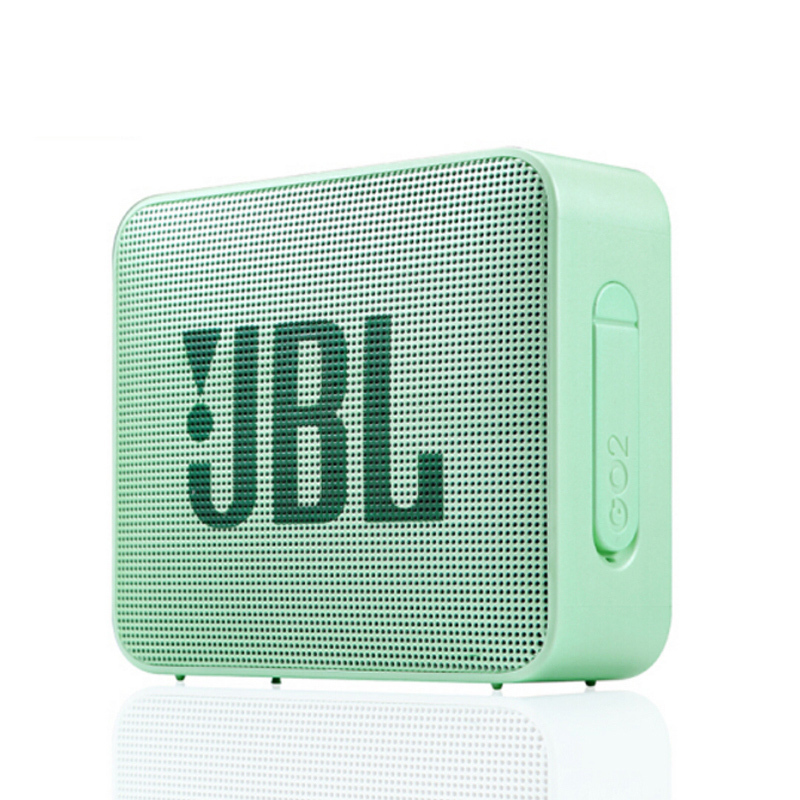 JBL GO2 音乐金砖二代 蓝牙音箱 低音炮 户外便携音响 迷你小音箱 可免提通话 防水设计 薄荷绿