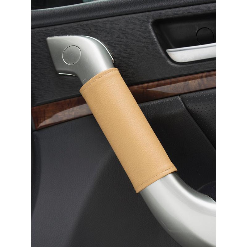 黑色红线适合长13周长132个汽车门把手保护套车门拉手套内门拉手保护