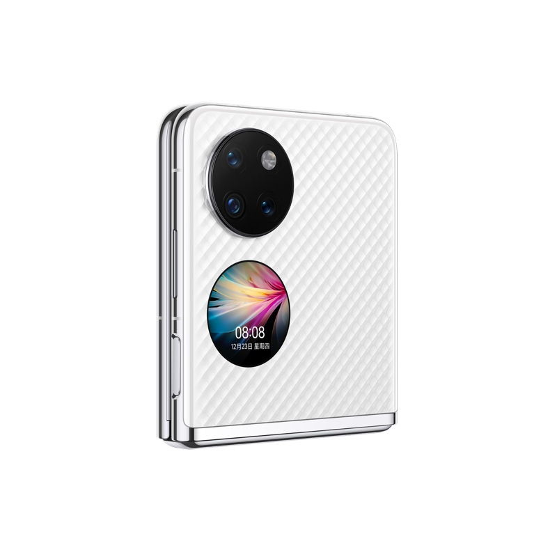 华为P50 Pocket 4G 8GB+256GB 晶钻白 超光谱影像系统 骁龙888 4G全网 双卡 创新双屏操作体验 P50宝盒折叠屏手机高清大图