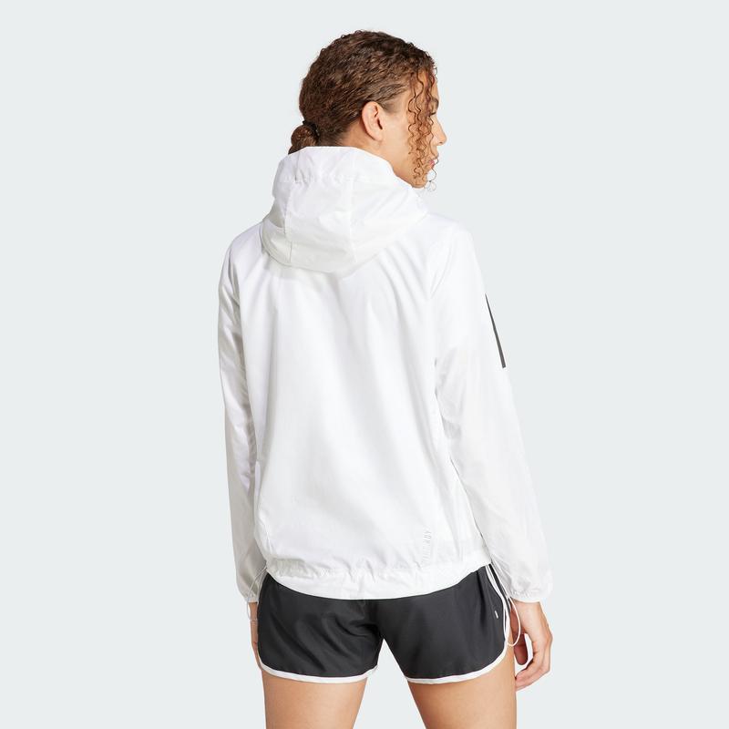 阿迪达斯(adidas)女运动夹克时尚透气防风跑步训练外套高清大图