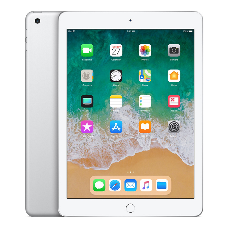 Apple/2018新款苹果ipad 平板电脑 海外版 9.7英寸 苹果平板电脑 WIFI版 128GB 银色