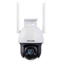 TPLINK TL-IPC633-D4 300万高清支架一体式室外防水星光夜视无线球机监控摄像机【标配+128G内存卡】
