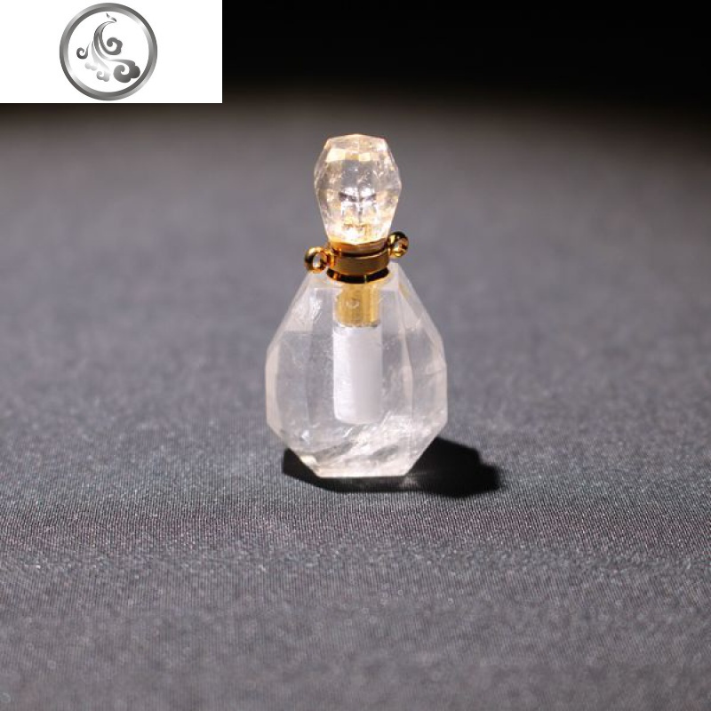 姬咪 Jimi 时尚吊坠 项链 天然粉晶紫晶水晶绿萤石diy香水 瓶车挂车饰精油吊坠空瓶心jimi 价格图片品牌报价 苏宁易购梦舟商贸专营店