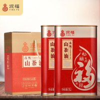 迎福 高纯山茶油1L*2礼盒装