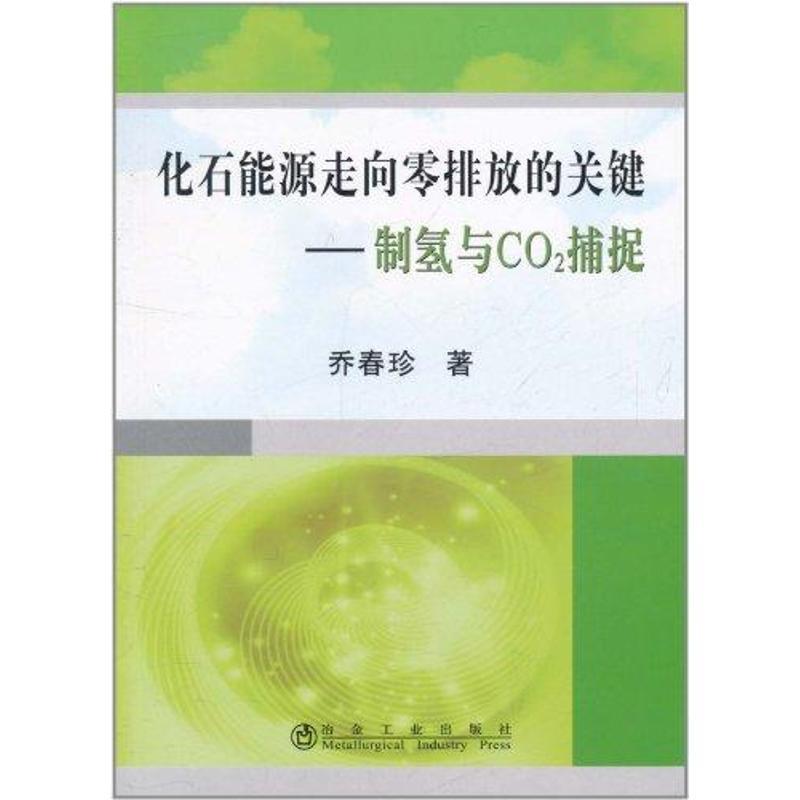 化石能源走向零排放的关键:制氢与CO2捕捉 乔春珍 著作 专业科技 文轩网