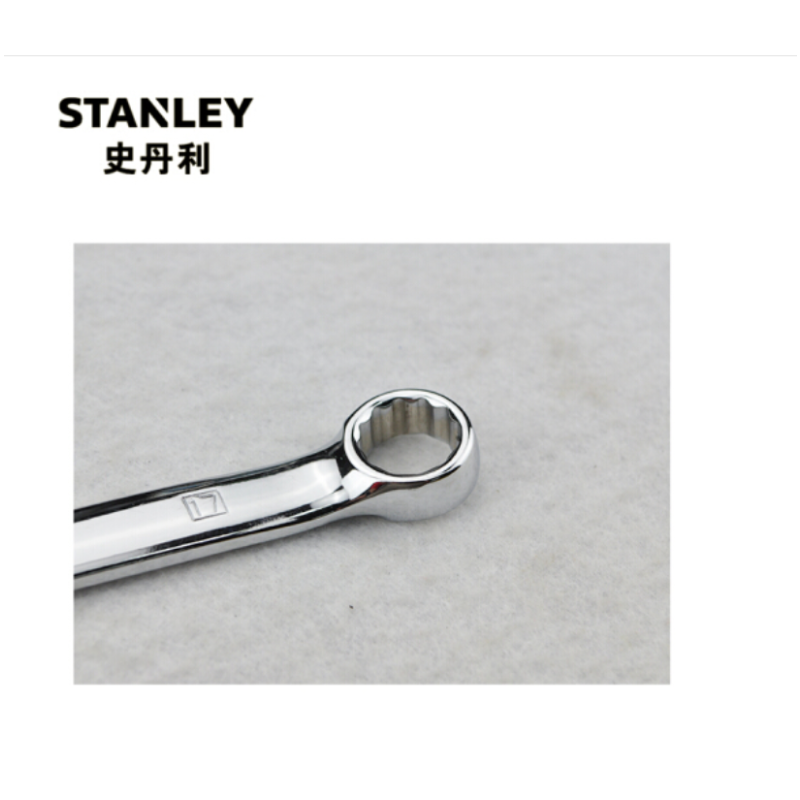 DM史丹利（Stanley）强力型公制精抛光两用长扳手 12mm 85-616-1-22