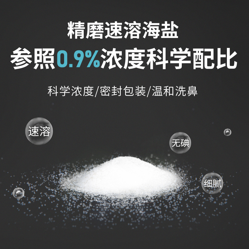 富林(FOLEE) 洗鼻器(器械) Xb01 手动洗鼻器 生理性盐水成人儿童鼻炎鼻子喷雾家用鼻腔冲洗鼻炎神器+专用洗鼻盐