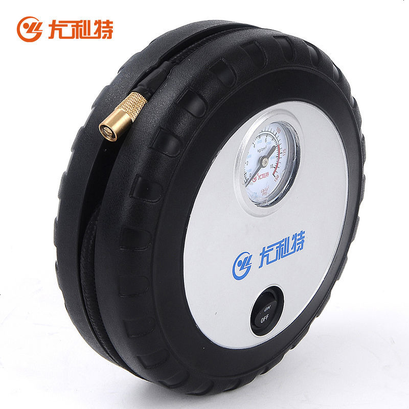 7026车载充气泵迷你测压汽车用轮胎打气泵点烟器便携式12V