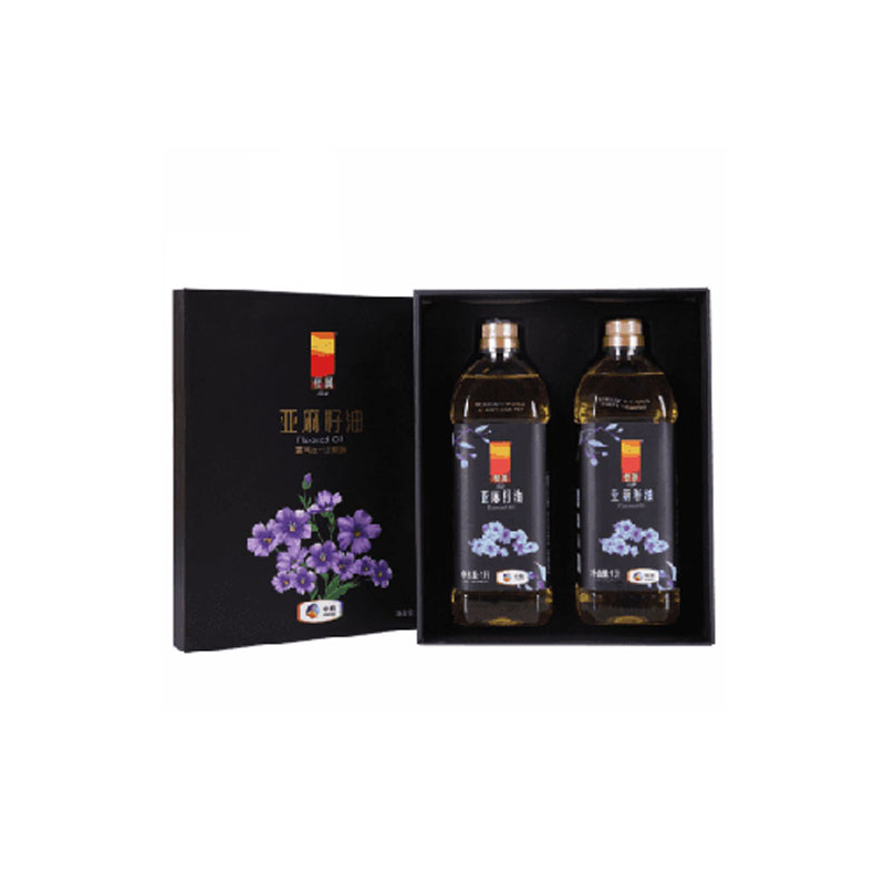 中粮悦润亚麻籽油礼盒.