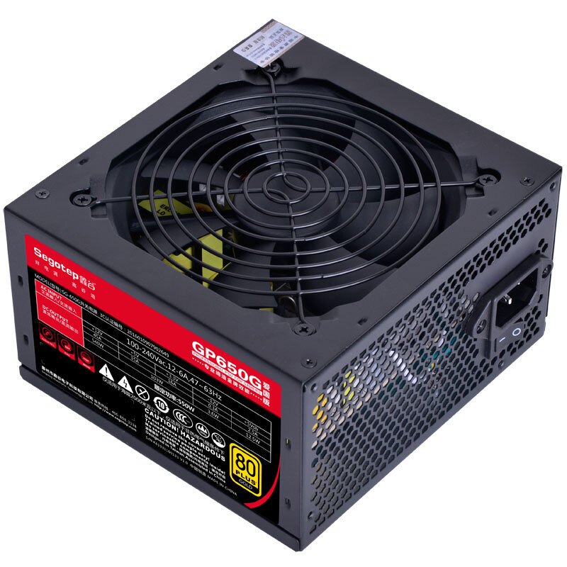 鑫谷(Segotep)额定550W GP650爱国版电源
