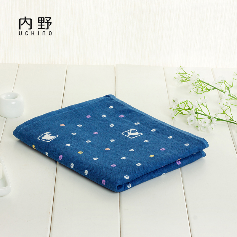 内野(Uchino)全棉毛巾礼盒三条装