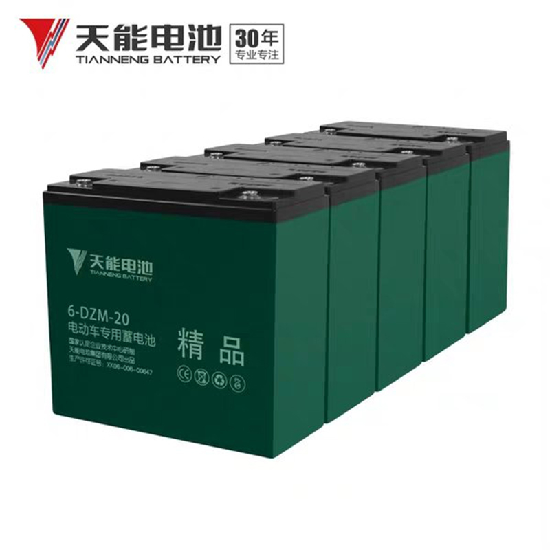 天能电动车专用蓄电池 6-DZM-12 12V 20AH