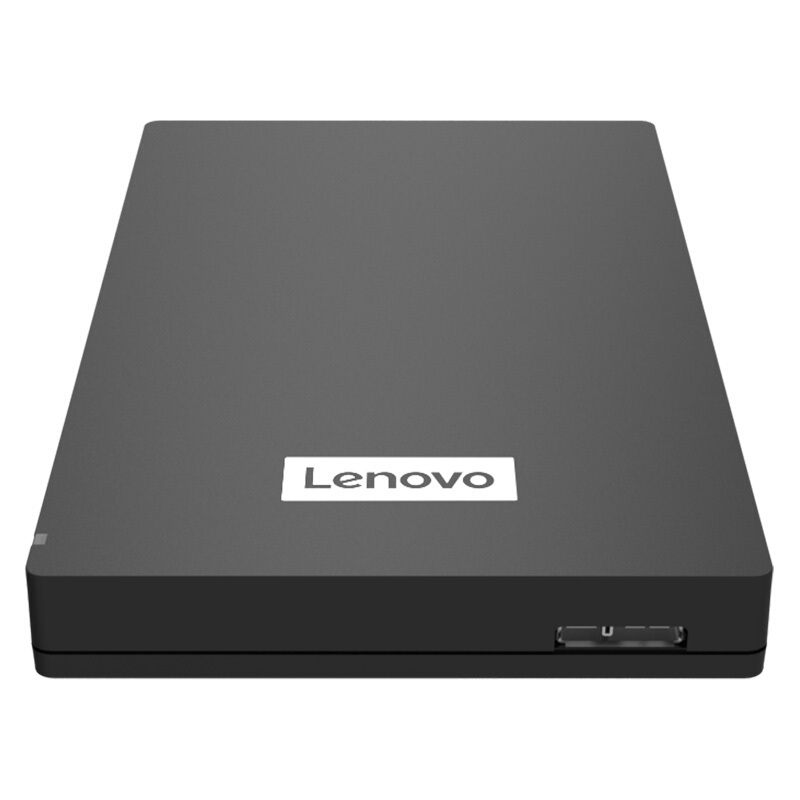 联想(Lenovo) 移动硬盘2T USB3.0高速传输便携 NAS外接硬盘 F308 2.5英寸黑色