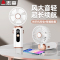 志高手持小风扇便携式随身小型迷你充电款办公室桌上折叠挂脖手拿电动小电扇吹桌面学生宿舍电风扇