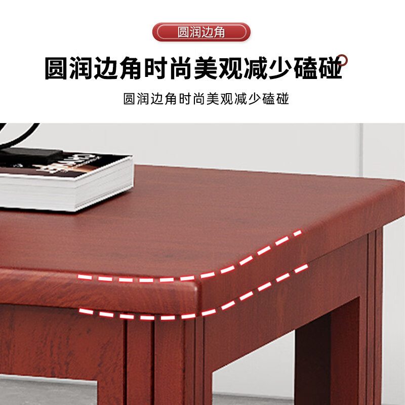 办公沙发茶几配套-方茶几0.6m高清大图