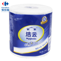 洁云 卷纸 加韧卷筒卫生纸180克 10卷